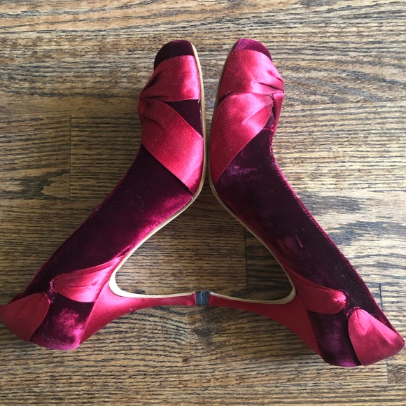 Dressy red shoes - Picture 3 of 8